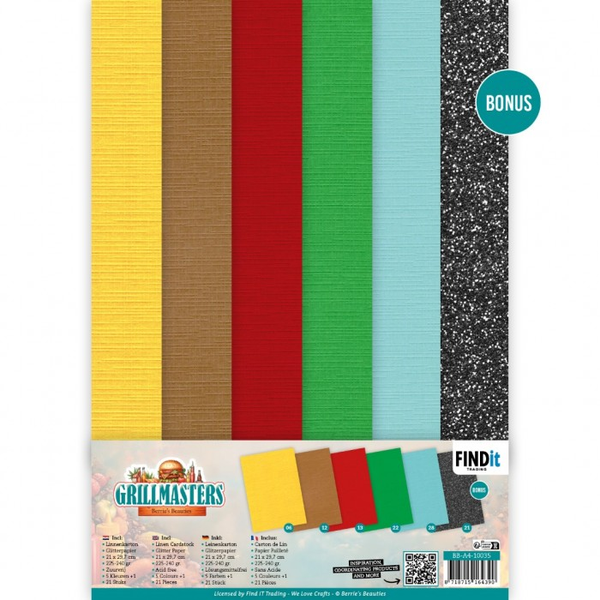 Berrie's Beauties, Linnenpakket, Grillmasters, A4 - BB-A4-10035