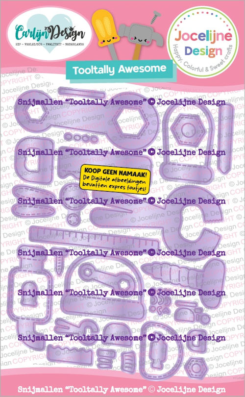 Carlijn Design, Snijmal, Tooltally Awesome - CDJD-0085