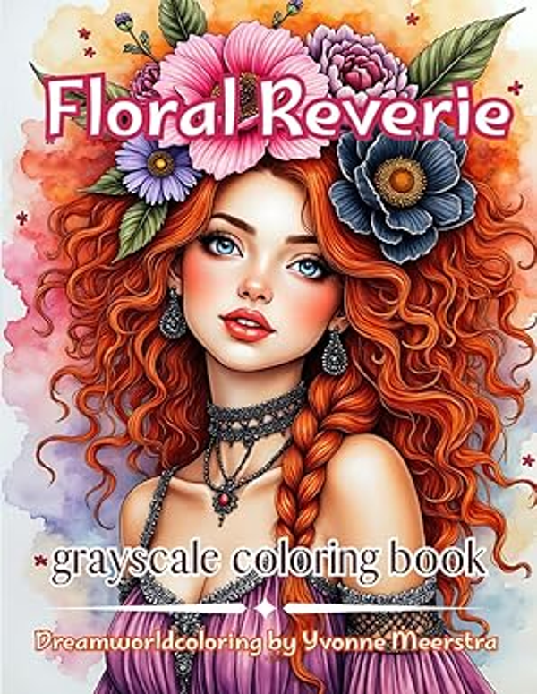 Yvonne Meerstra, Grayscale book, Floral Reverie
