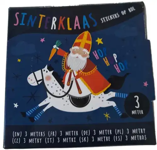 Wins Stickers op Rol 3m Sinterklaas
