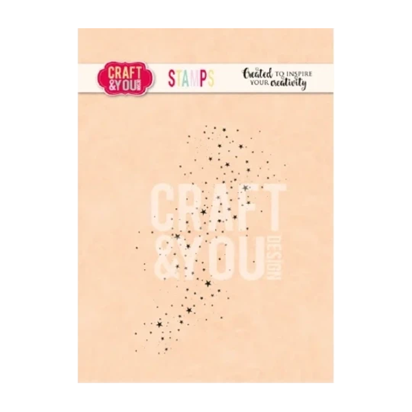 Craft & You, Clear Stamp, Stardust - CS060