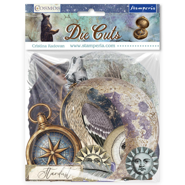 Stamperia, Die Cuts, Cosmos - DFLDC142