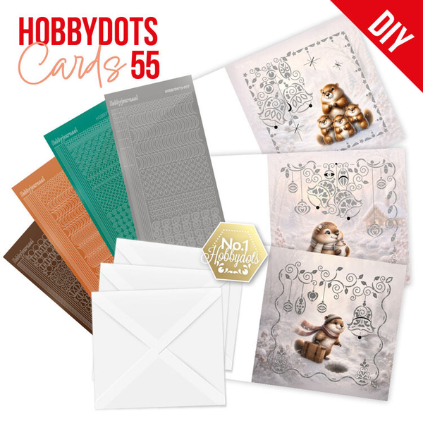 Hobbydots Cards 55, Groundhog - DODOPP055