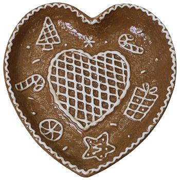 Bordje, Gingerbread, 17,2 x 16,8 cm