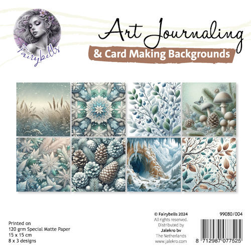 Fairybells, Art Journaling & Card Making , Set 4,  Backgrounds - 99080/004