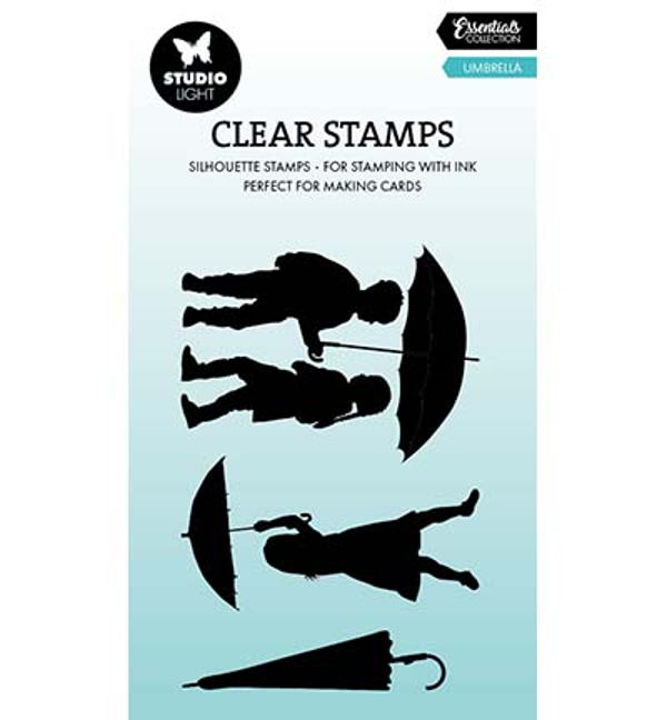 Studiolight, Clear Stamp, Essentials, Umbrella - SL-ES-STAMP879
