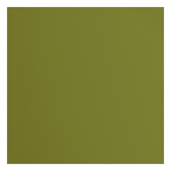 Vaessen Creative, Cardstock Texture, Olive , 30,5 x 30,5 cm - 2928-073