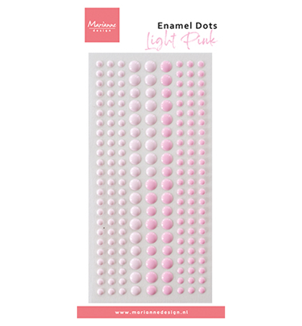 Marianne Design, Enamel Dots, Duotone Light Pink - PL4534