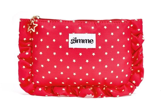 Gimme, Make-Up Tasje, Rood met sterren