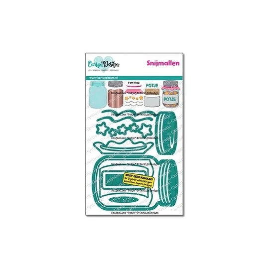 CarlijnDesign, Snijmal, Potje - CDSN-0067