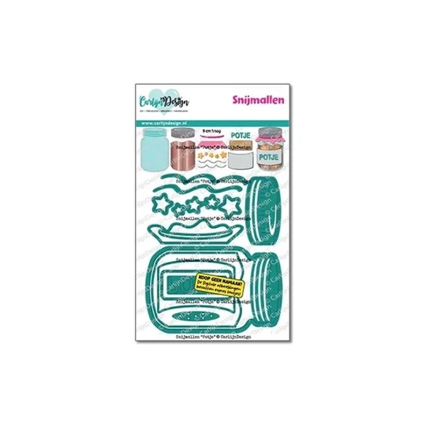 CarlijnDesign, Snijmal, Potje - CDSN-0067
