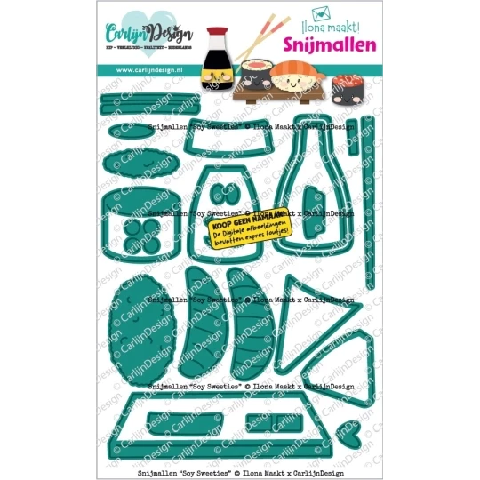 CarlijnDesign, Snijmal, Soy Sweeties - CDSN-0391