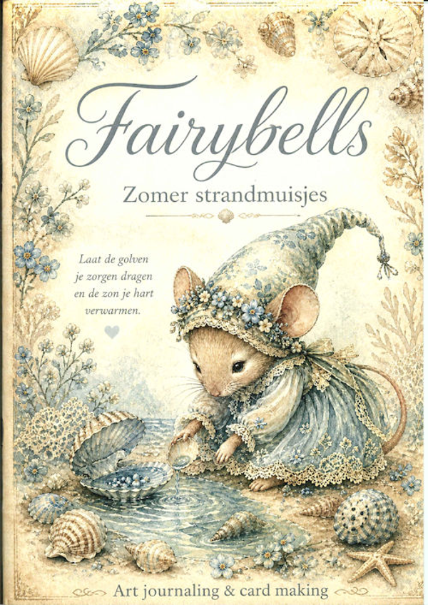 Fairybells, Collageboek, Zomer Strandmuisjes - 99085/001