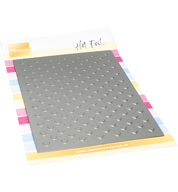 PRE-ORDER - Marianne Design, Hot Foil, Hearts - CR1661