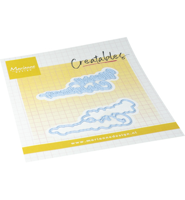 PRE-ORDER - Marianne Design, Creatable, Merry Christmas - LR0970