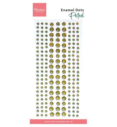PRE-ORDER - Marianne Design, Enamel Dots, Petrol - PL4543