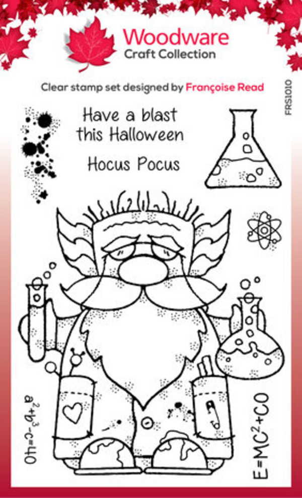 Woodware, Clear Stamp, Professor Gnome - FRS1010