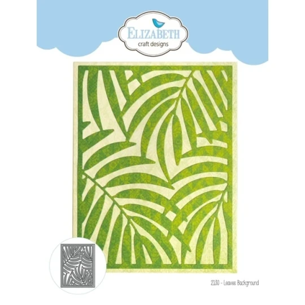 Elizabeth Craft Design, Snijmal, Leaves Background - 2130