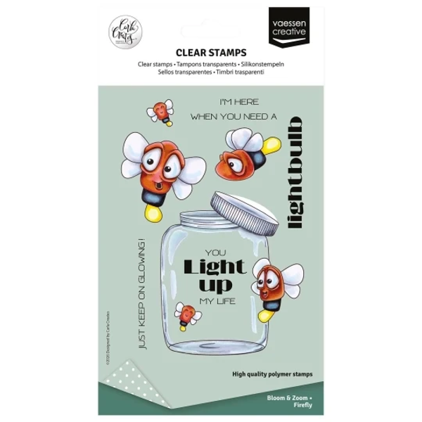 Vaessen Creative, Clear Stamp, Carla Creates, Firefly - CAR0306