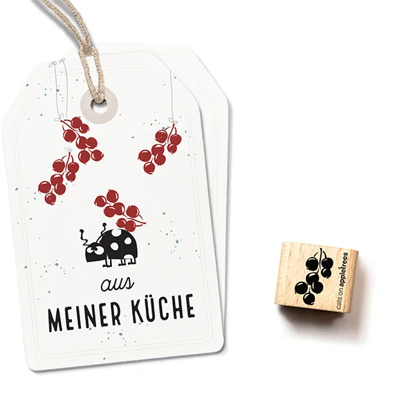 Cats on Appletrees, Ministempel, Johannisbeer