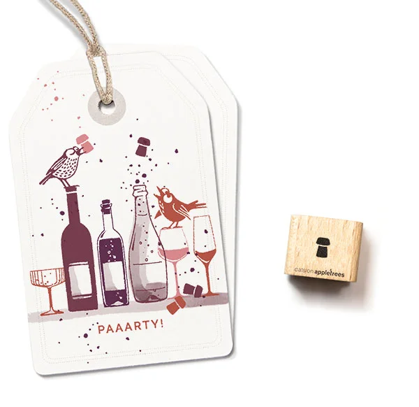 Cats on Appletrees, Ministempel, Kurk