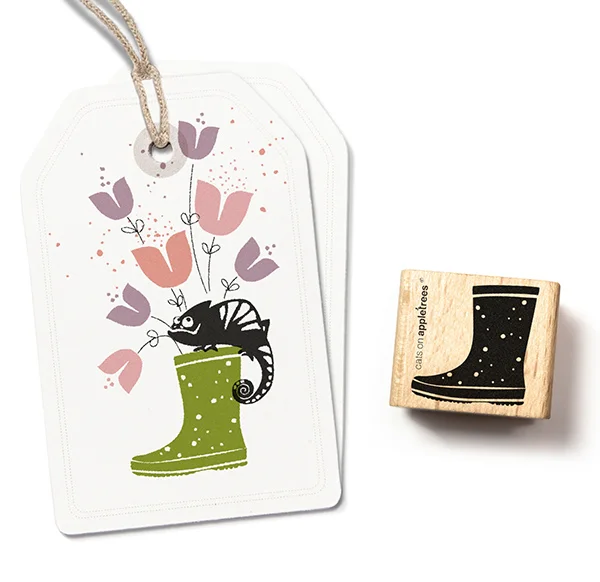 Cats on Appletrees, Stempel, Laarsje - 27302