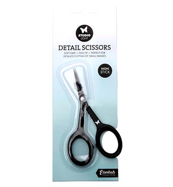 Studiolight, Essential Tool, Detail scissor, soft grip, fine tip - SL-TO-SCIS03
