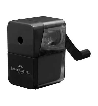 Faber Castell, Puntenslijper Tafelmodel, Zwart- FC-180984