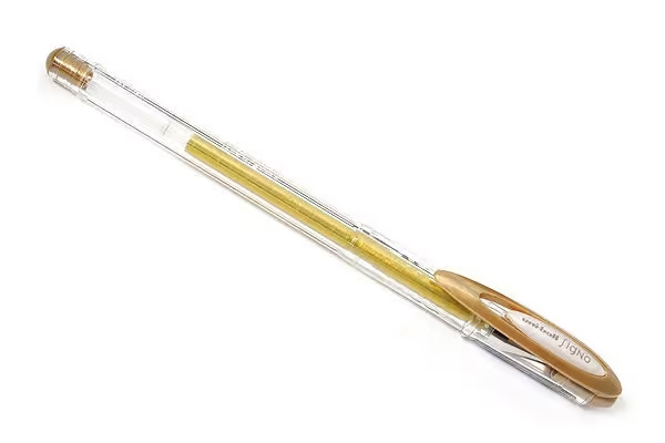 Uni-ball Signo Gelpen, 0,8 mm, Goud
