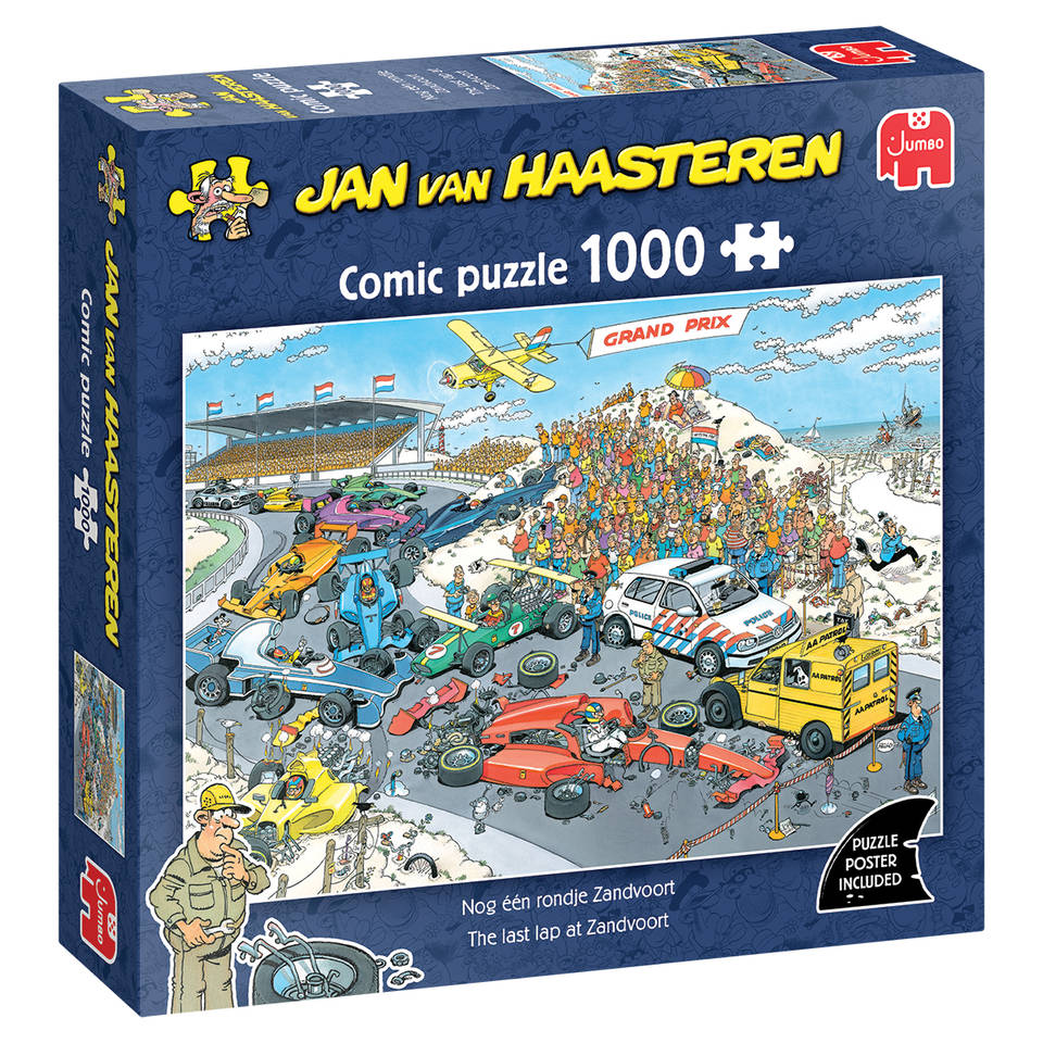 Jan van Haasteren, Puzzel, Nog één rondje Zandvoort, 1000 stukjes