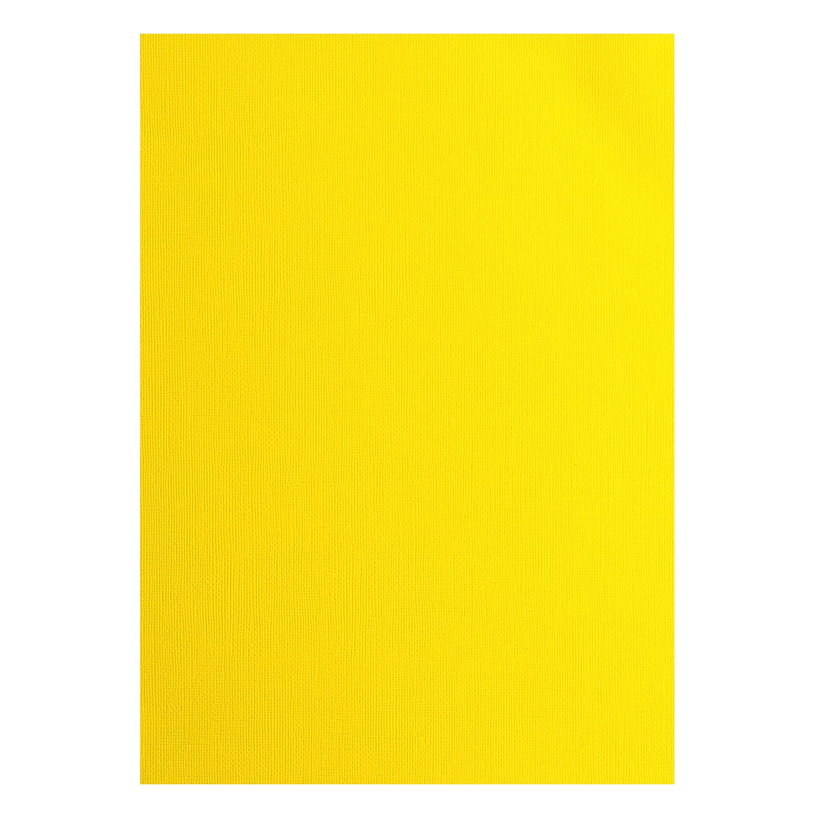 Vaessen Creative, Florence, Cardstock, Textuur, Lemon Yellow, A4 - 2928-005A4