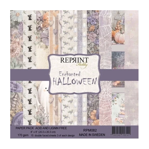 Reprint, Paperpad, Enchanted Halloween, 8x8 inch - RPM082