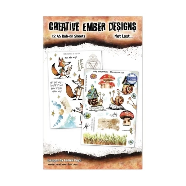 Creative Ember Designs, Rub Ons, Not Lost..., A5 - CEDRO004