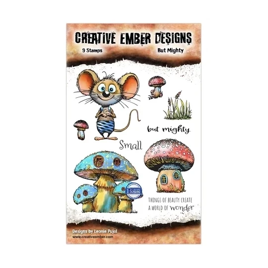 Creative Ember Designs, Clear Stamp, But Mighty, A6 - CEDTP013