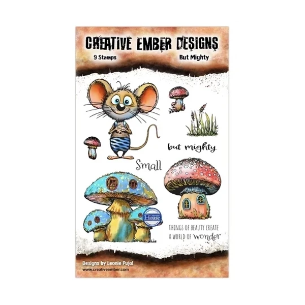 Creative Ember Designs, Clear Stamp, But Mighty, A6 - CEDTP013