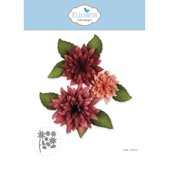 Elizabeth Craft Design, Snijmal, Dahlia - 2346