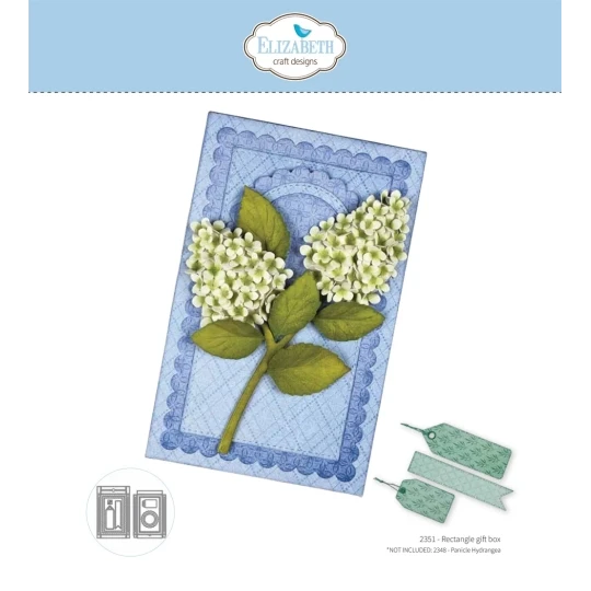 Elizabeth Craft Design, Snijmal, Rectangle Gift Box - 2351