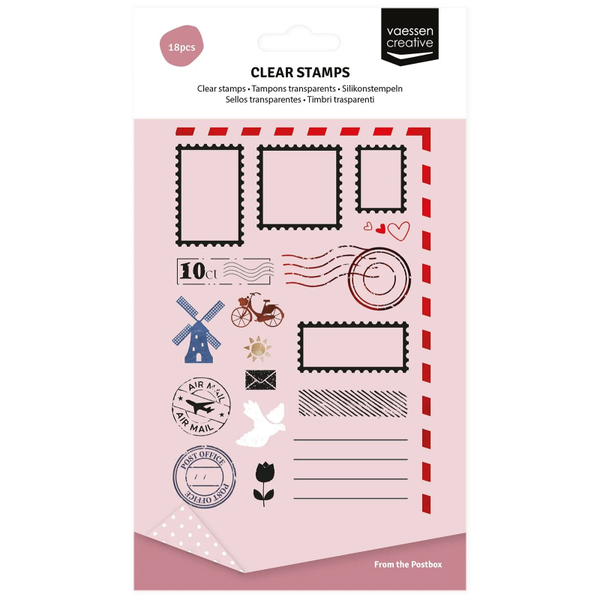 Vaessen Creative, Clear Stamp, From the Postbox - 3625-0307