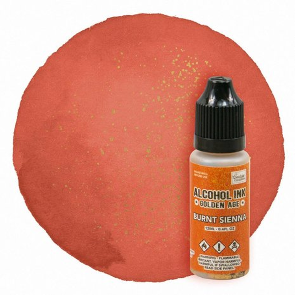 Couture Creations, Alcohol Ink, Golden Age, Burnt Sienna - CO728502