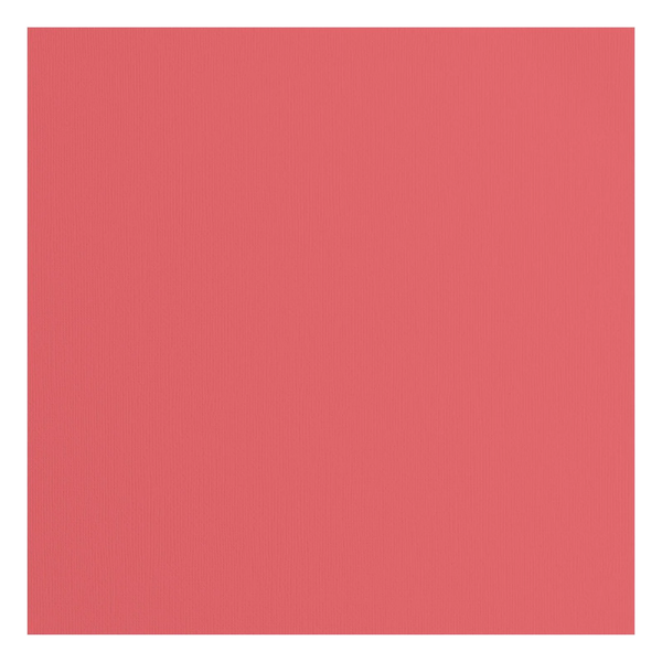 Vaessen Creative, Cardstock Texture, Rhubarb, 30,5 x 30,5 cm - 2928-027