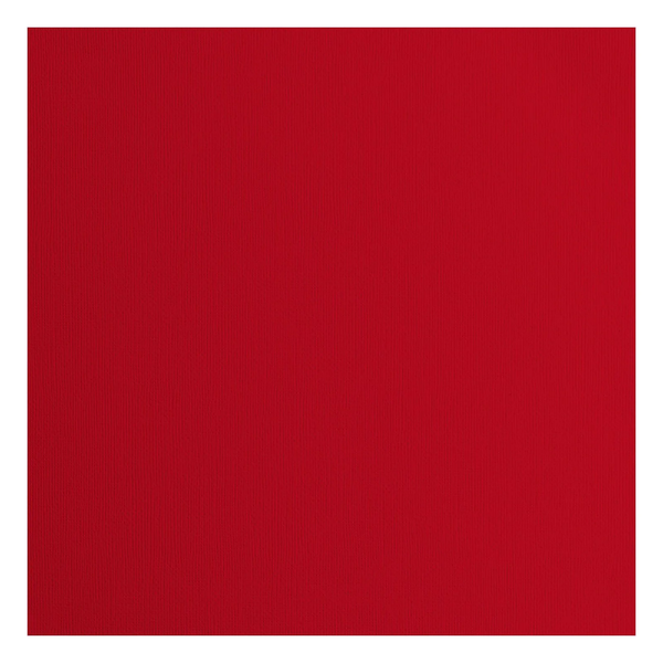 Vaessen Creative, Cardstock Texture, Poppy, 30,5 x 30,5 cm - 2928-030
