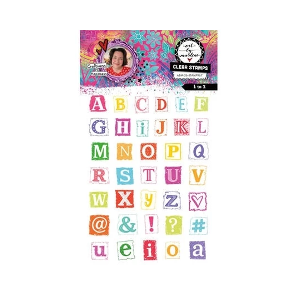 Art by Marlene, Clear Stamp, A to Z - ABM-26-STAMP967