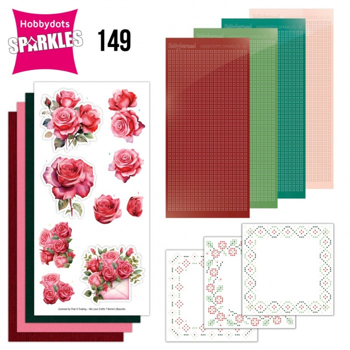 Sparkles 149, Berrie's Beauties, Floral Elegance - SPDO149