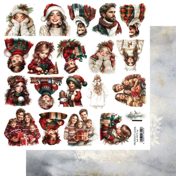 Alchemy of Art, Scrapbookvel, Wonderful Christmas Time, People - AA-WCT-14