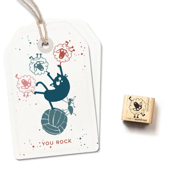 Cats on Appletrees, Ministempel, Schaap Serephina - 28113