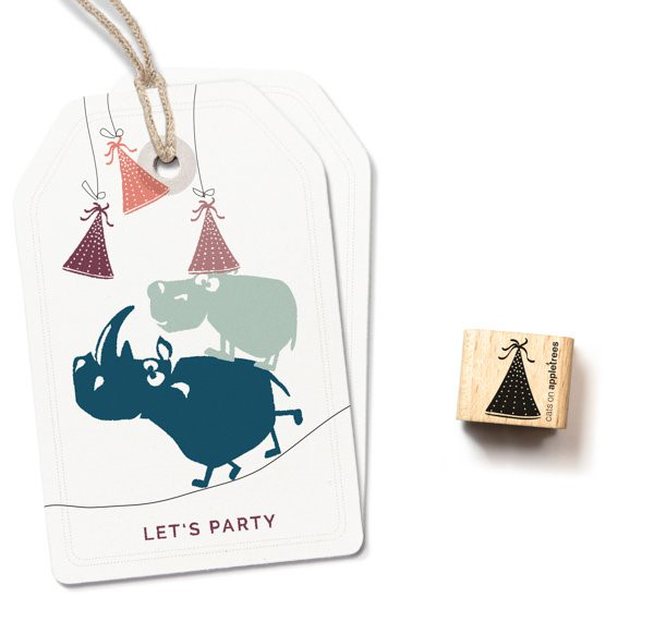 Cats on Appletrees, Ministempel, Partyhat - 27658