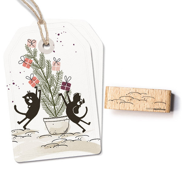Cats on Appletrees, Stempel, Cobblestone Pavement - 28334