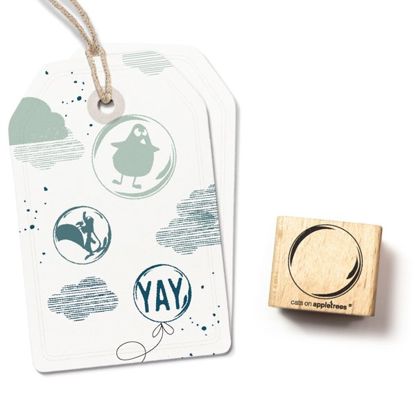 Cats on Appletrees, Stempel, Bubbel 3 - 27838