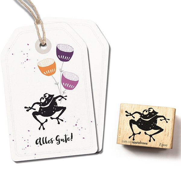 Cats on Appletrees, Stempel, Kikker, Egon Springend - 2527