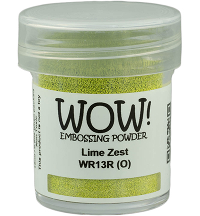 WOW, Embossingpoeder, Regular, Lime Zest, 15 ml - WR13R